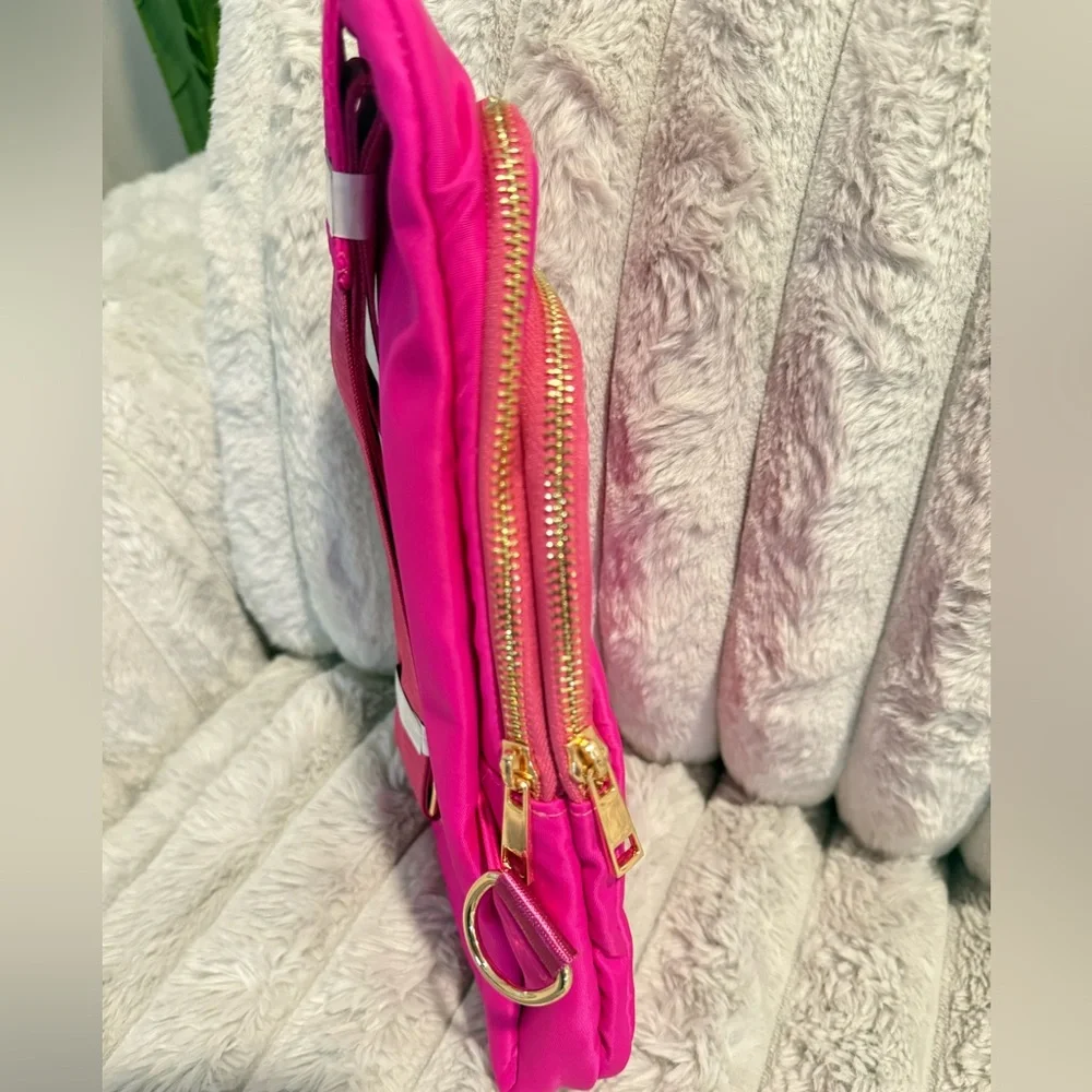 NWT Hot Pink Women's Mini Backpack Fanny bag